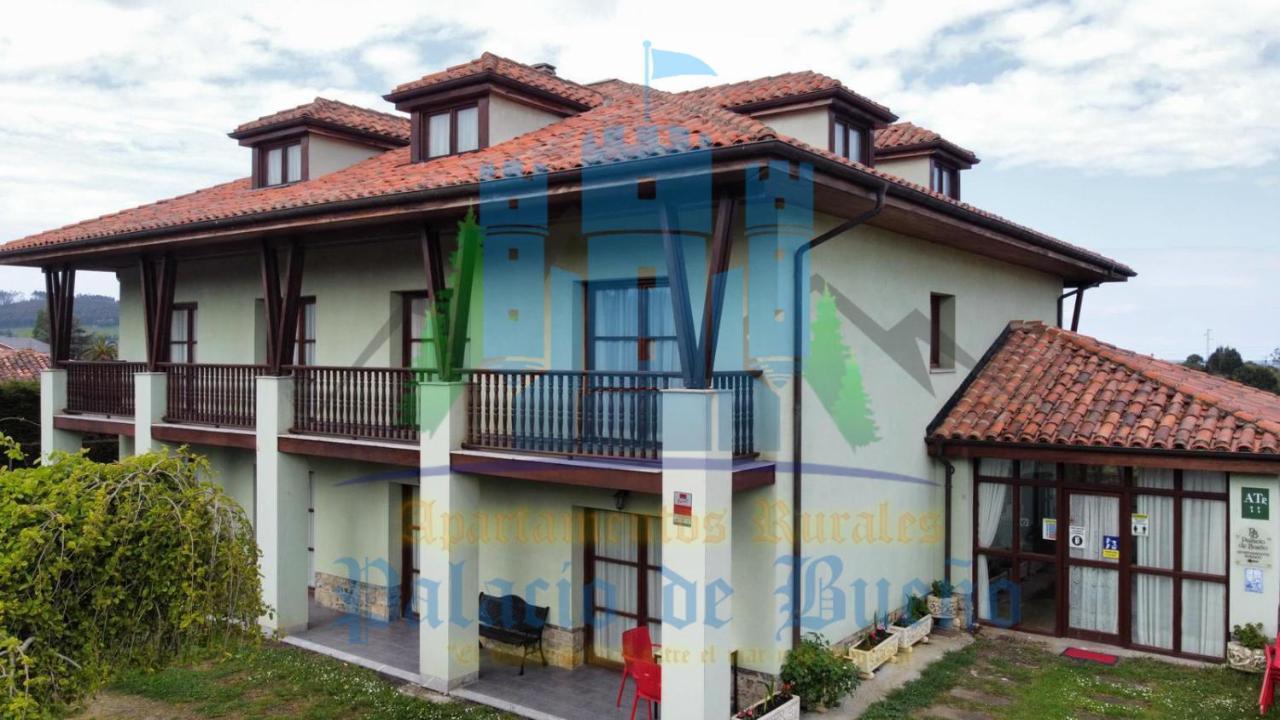 Apartamentos Palacio Bueno Colunga Bagian luar foto